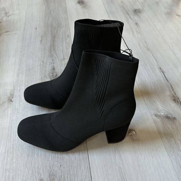 Mia Erika Bootie Black‎ Boots Size 9.5 Nwt Without Box - Picture 9 of 11